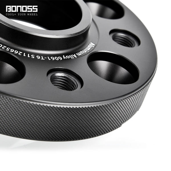 BONOSS Forged Active Cooling Wheel Spacers Hubcentric 5×100 CB57.1 25MM Billet 6061-T6 Aluminum for Audi 8L A3/S3 1996-2003