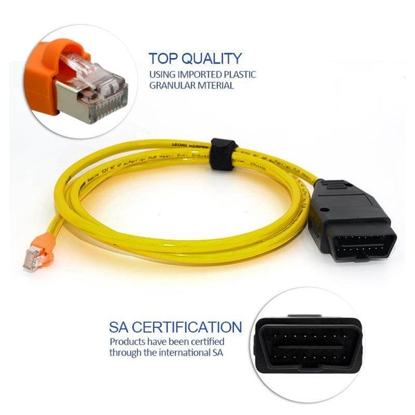 OHP ENET OBD Interface Cable for BMW E-sys ICOM Coding