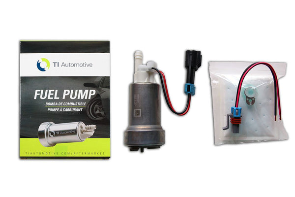 Ti Automotive (Walbro) 460 lph Fuel Pump F90000267 w/ Fitting Kit